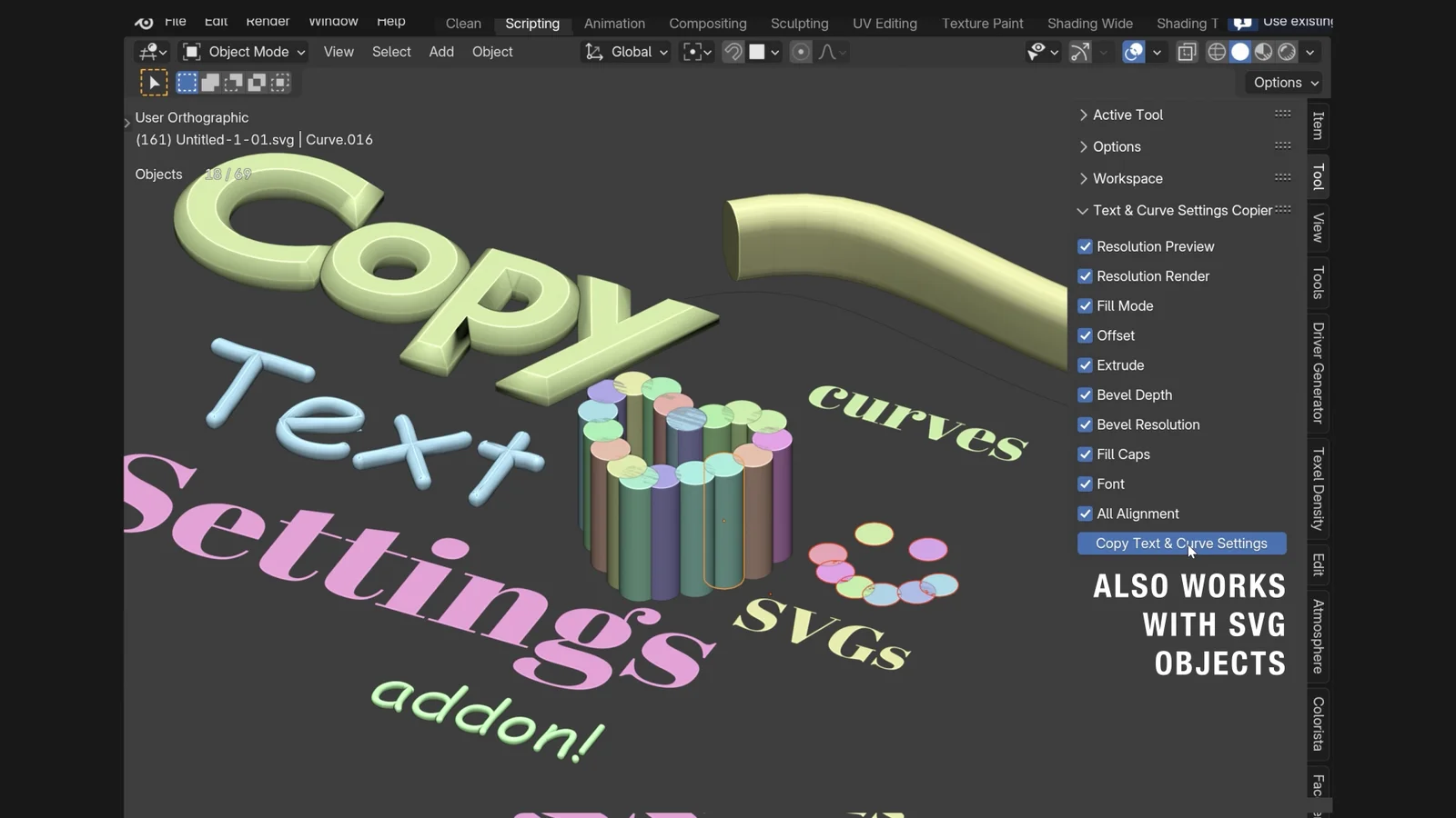 Copy Text Settings screenshot 6
