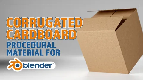 Corrugated Cardboard - Blender shaders