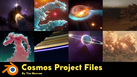 Cosmos Film - Blender scenes