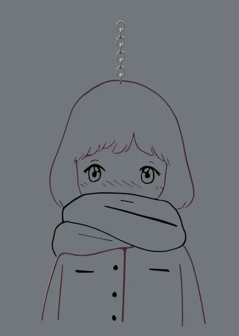 Cosy Key Chain - Blender 3d models