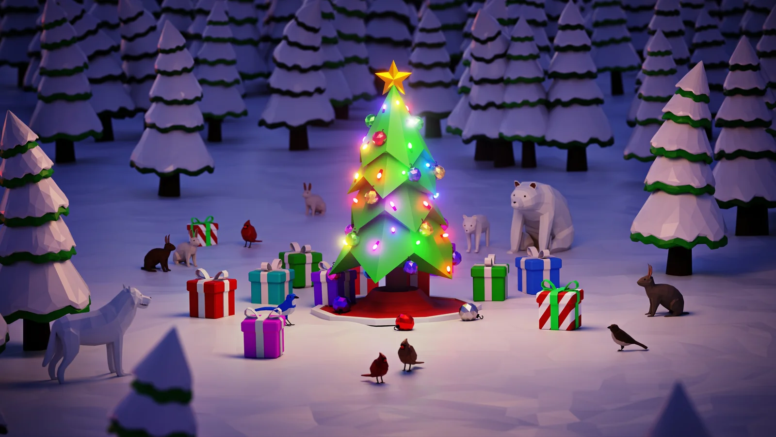 Cozy Christmas Critters screenshot 2