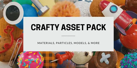 Crafty Asset Pack - Blender shaders