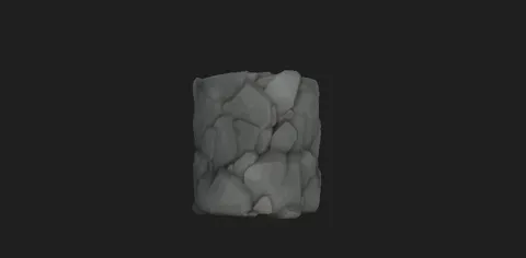 Stylized Craggy Material - Blender textures & materials