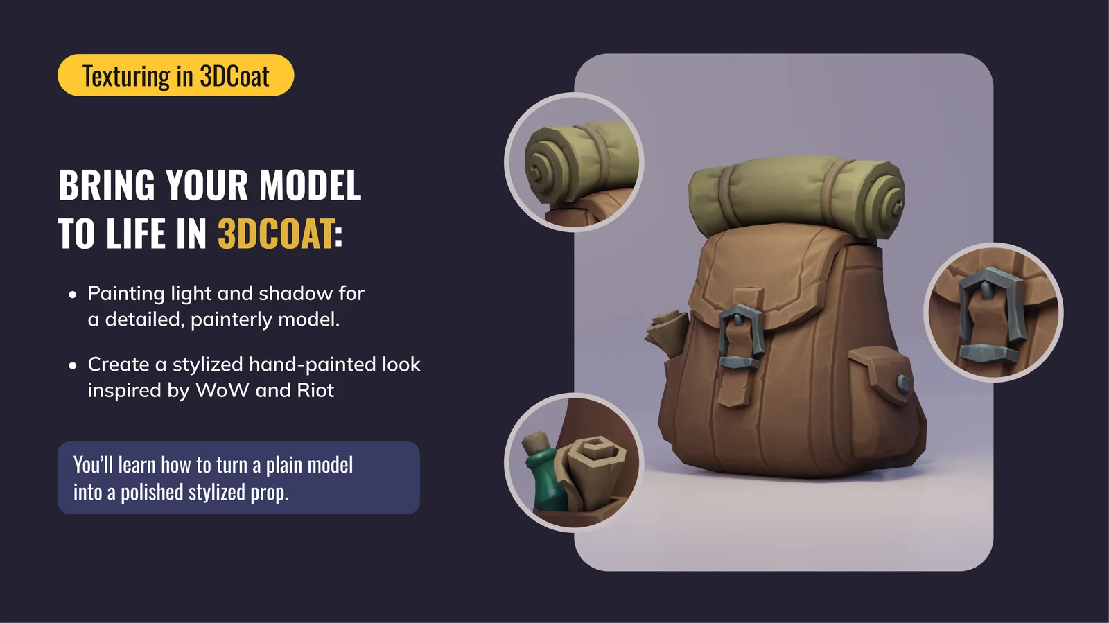 Create a Stylized Backpack screenshot 3