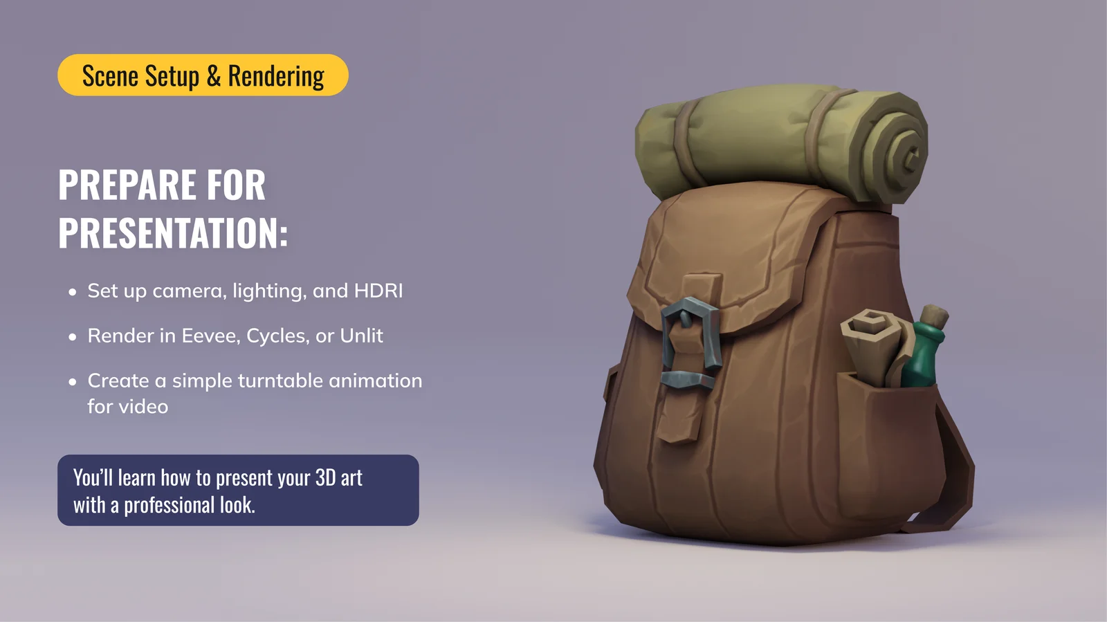 Create a Stylized Backpack screenshot 4