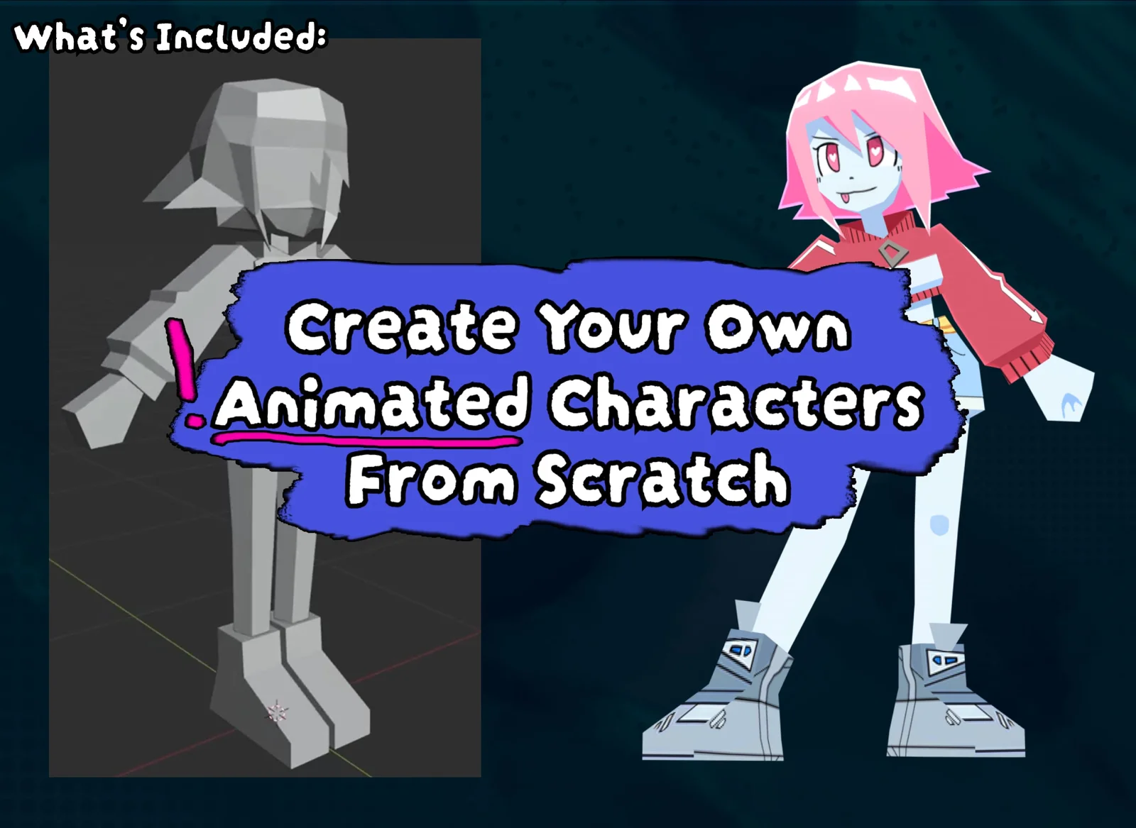 Create Animated Low Poly Characters screenshot 2