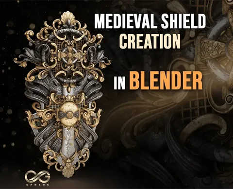 Detailed Shield Tutorial - Blender tutorials & courses