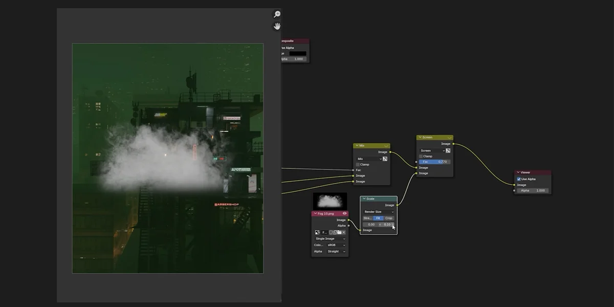 Creating A Cyberpunk Scene screenshot 4