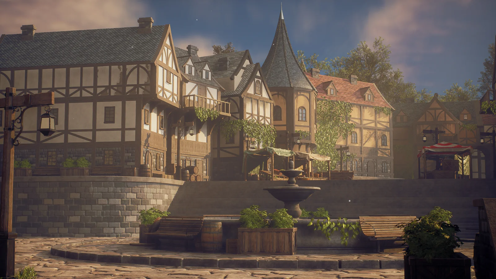 Creating a Medieval Town Environment screenshot 3