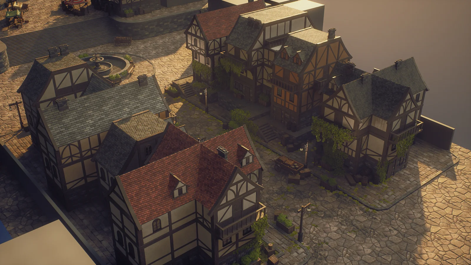 Creating a Medieval Town Environment screenshot 5