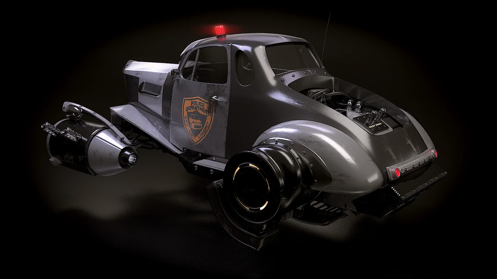 Creating a Retro Futuristic Car screenshot 3