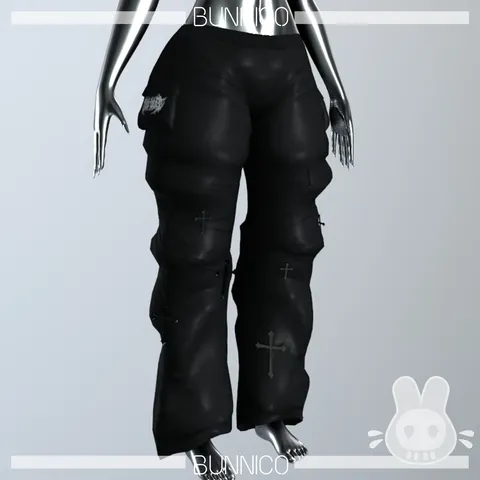 Cross Pants - Blender 3d models