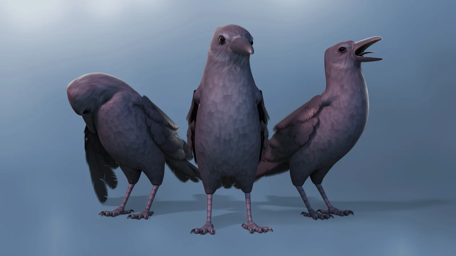 Stylized Low-Poly Crow screenshot 5