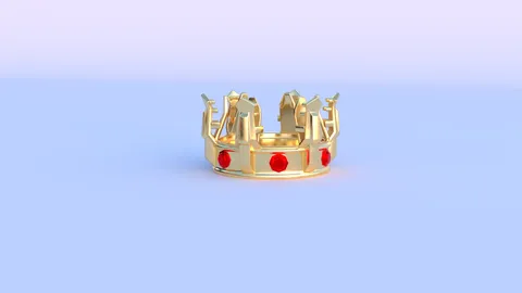 Crown Hat - Blender 3d models