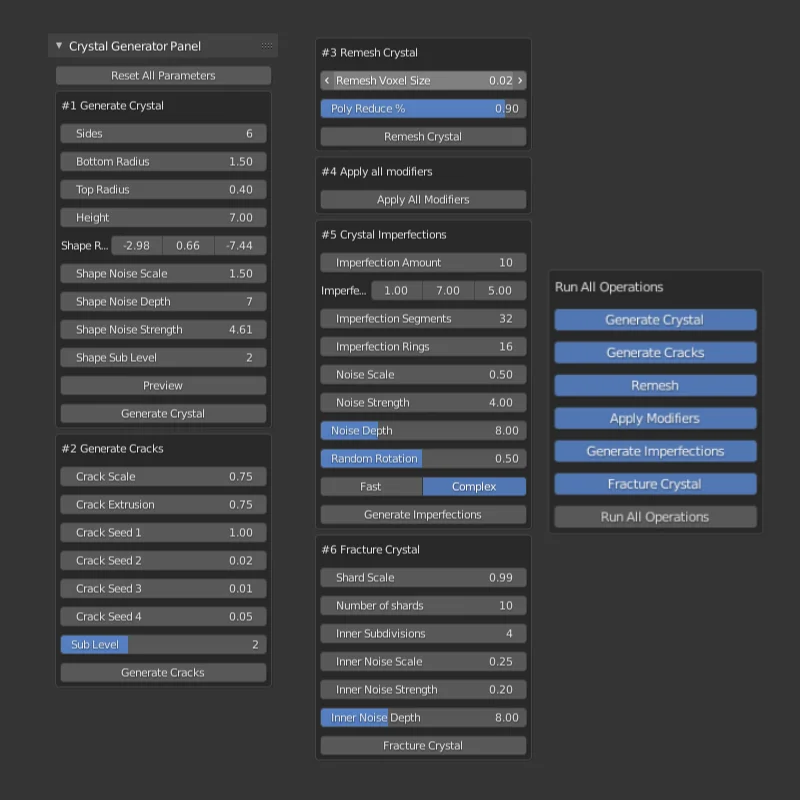Crystal Generator screenshot 4