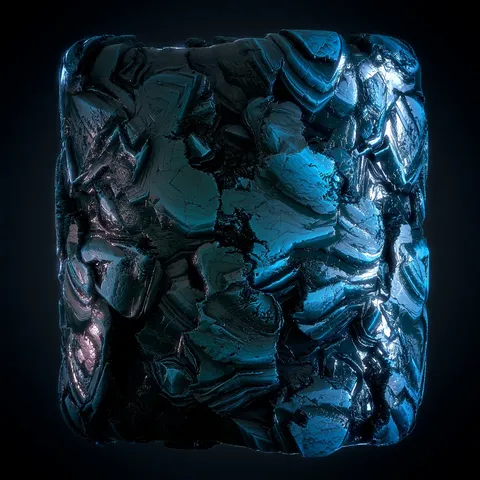 Crystal Material Vol 34 - Blender textures & materials