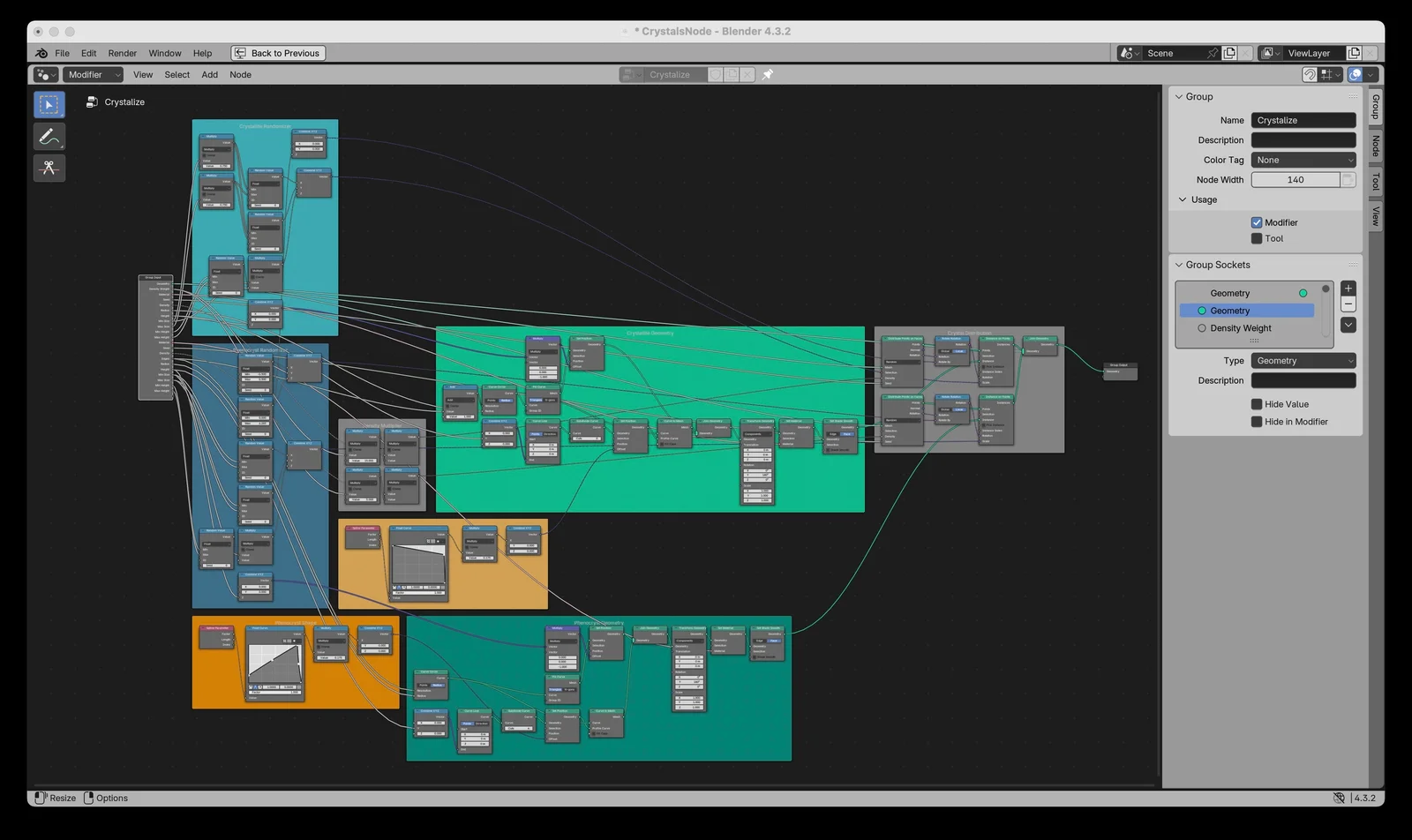 Crystalize screenshot 2