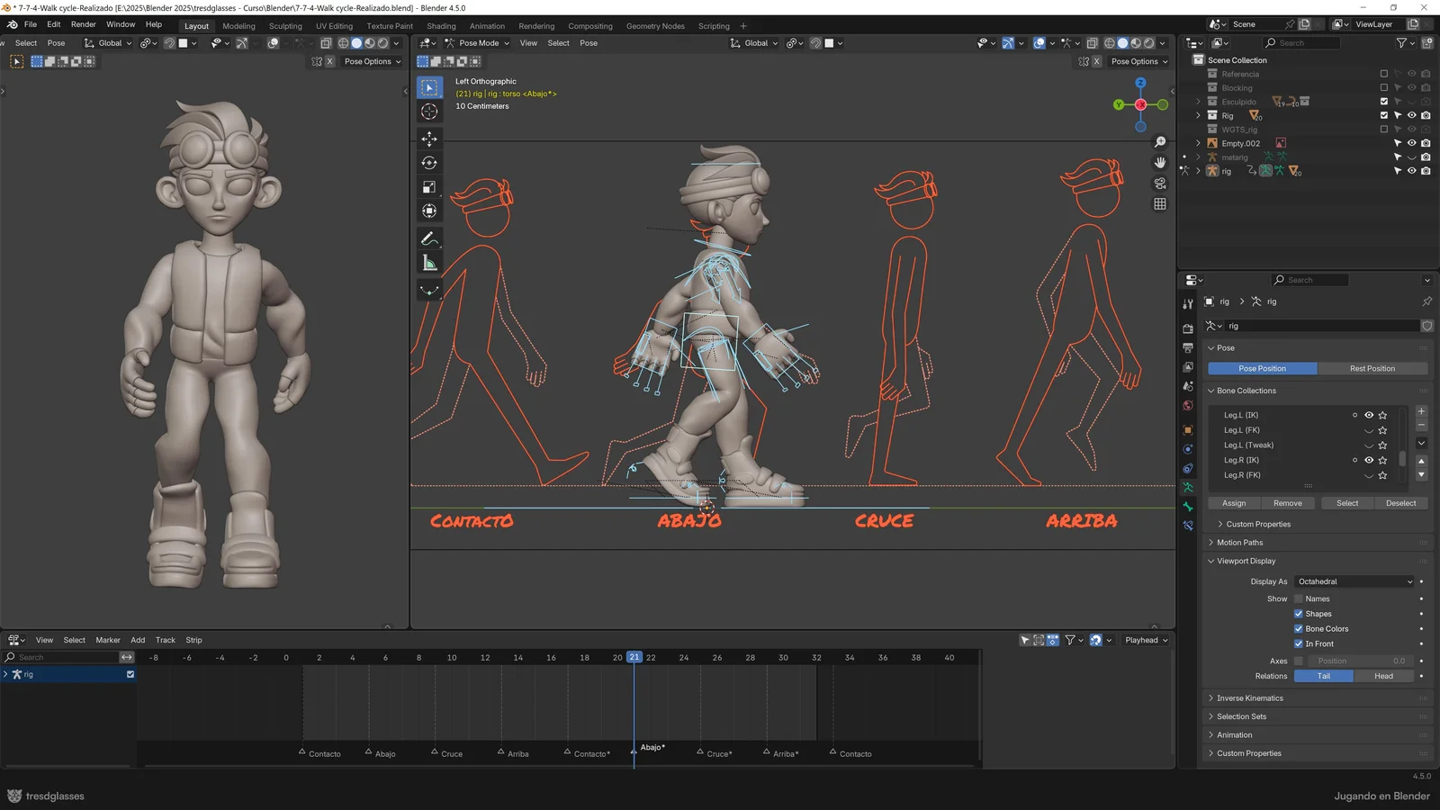 Jugando en Blender screenshot 6