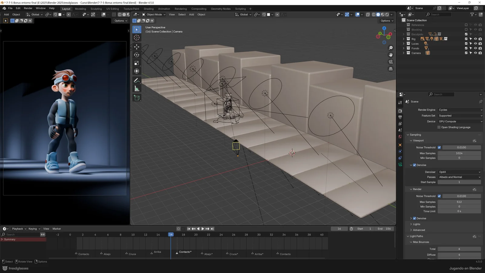 Jugando en Blender screenshot 7