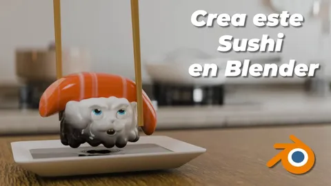 Curso Sushi 3D - Blender tutorials & courses