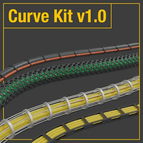 Curve Kit - Blender 3d models