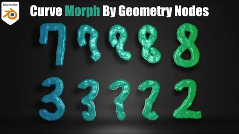 Curve Morph - Blender geometry nodes