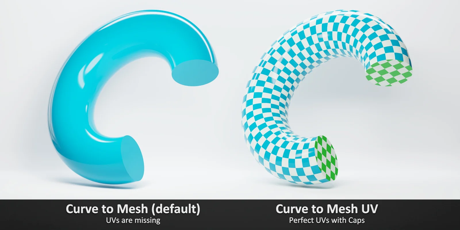 Curve To Mesh UV screenshot 2