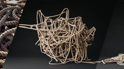 Curve to Rope Simulation - Blender addons