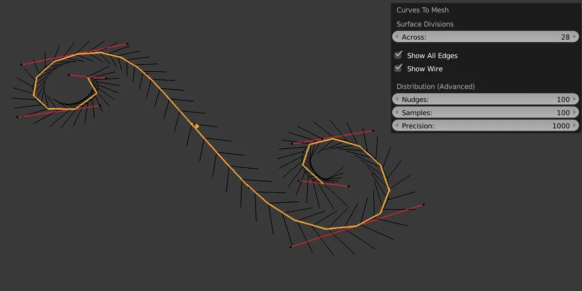 Curves To Mesh screenshot 8