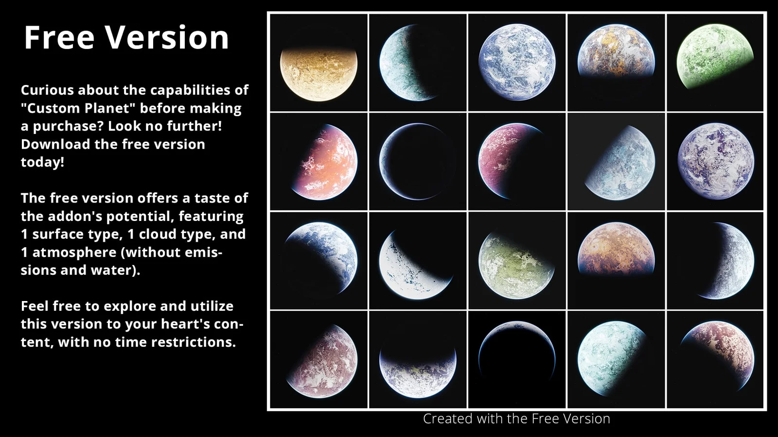 Custom Planet screenshot 8