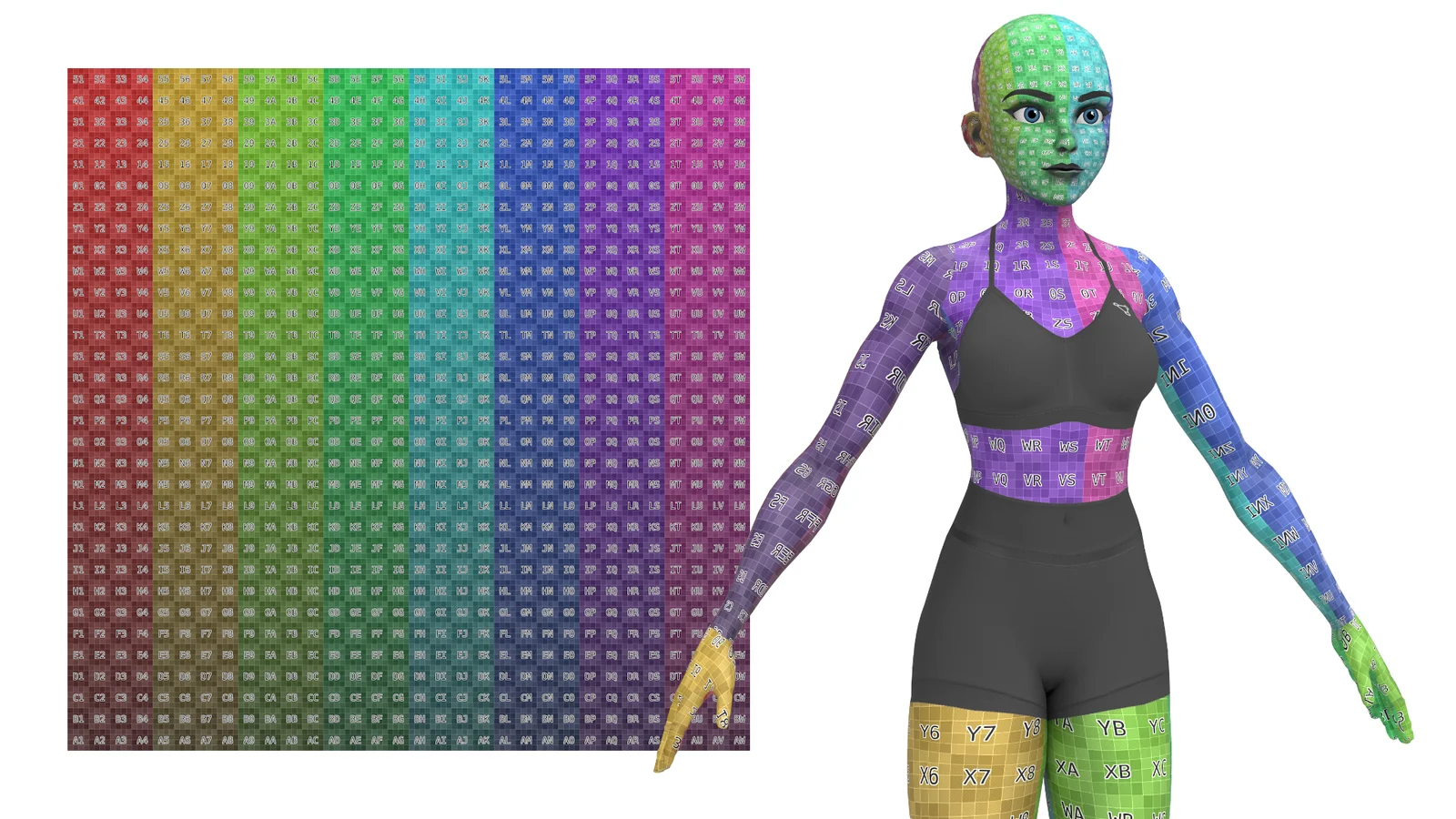 Customisable Female Basemesh screenshot 5