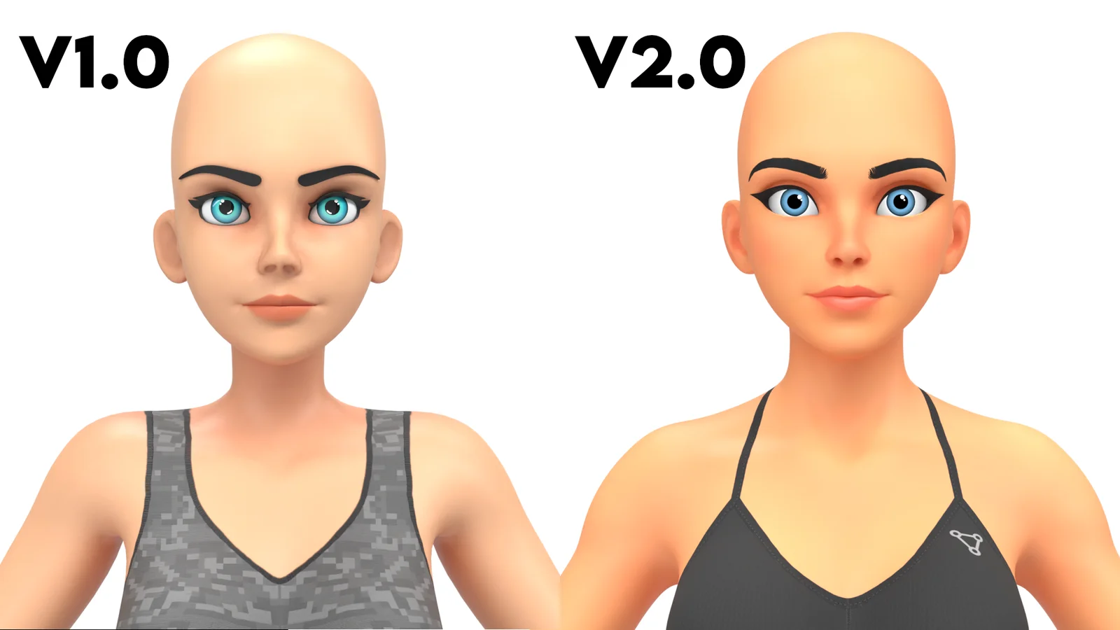 Customisable Female Basemesh screenshot 6