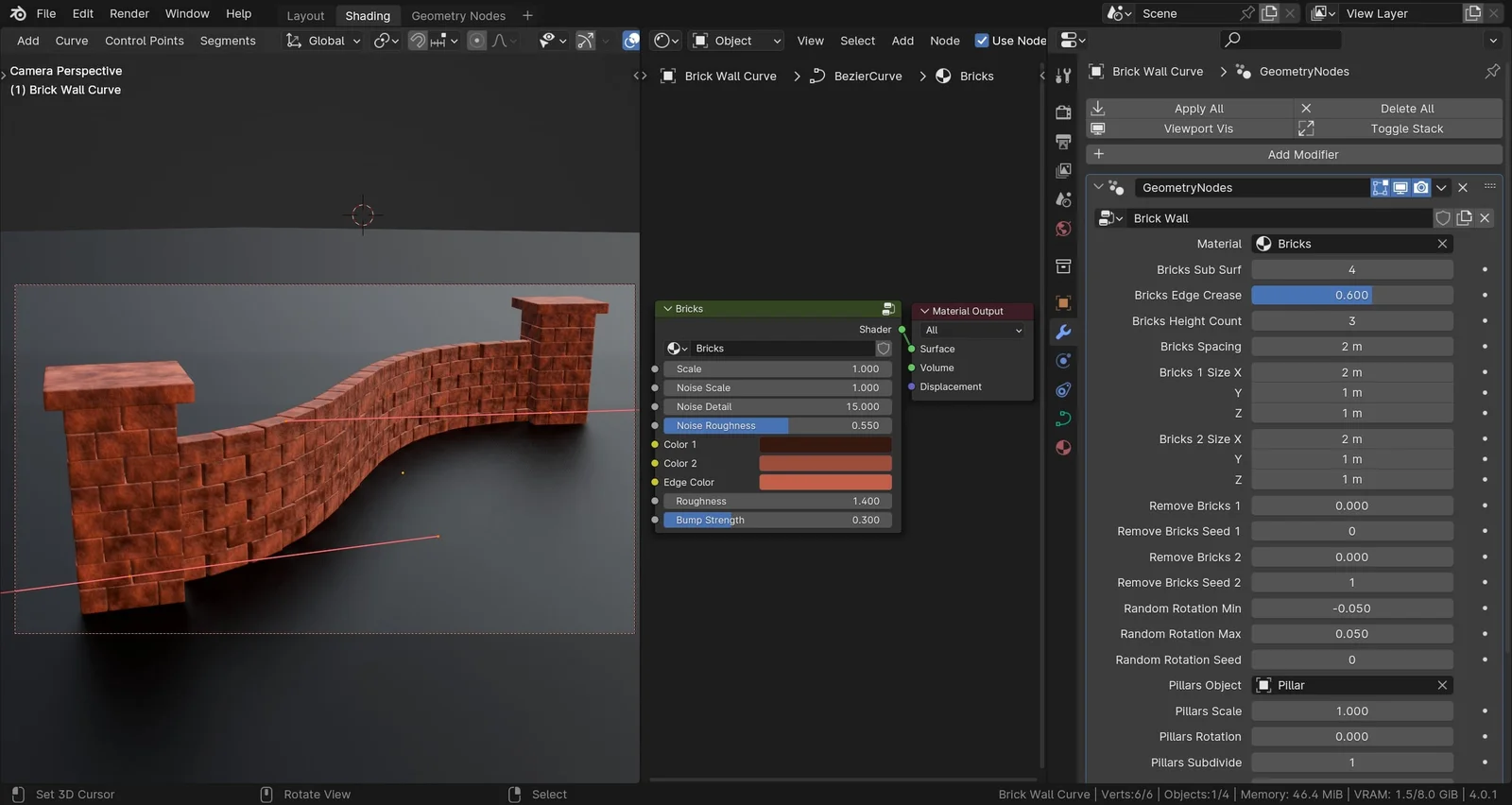 Customizable Brick Wall screenshot 3