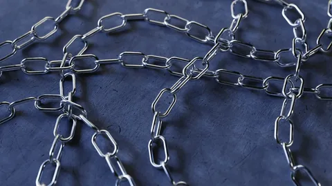 Customizable Chain Links - Blender geometry nodes