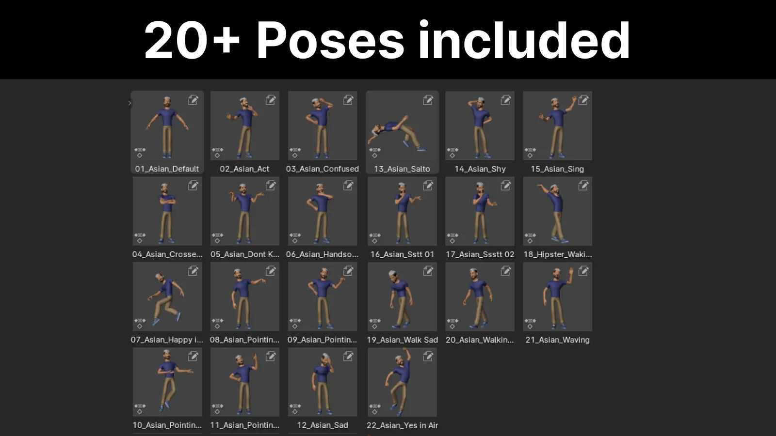 Customizable Man Cartoon Character screenshot 2