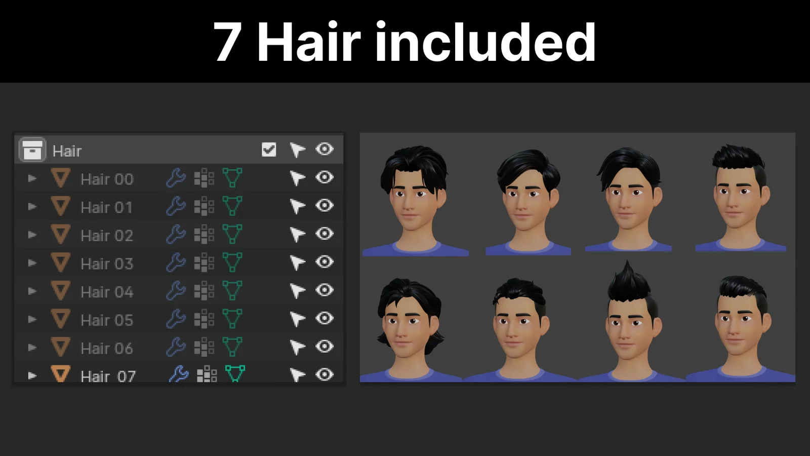 Customizable Man Cartoon Character screenshot 4