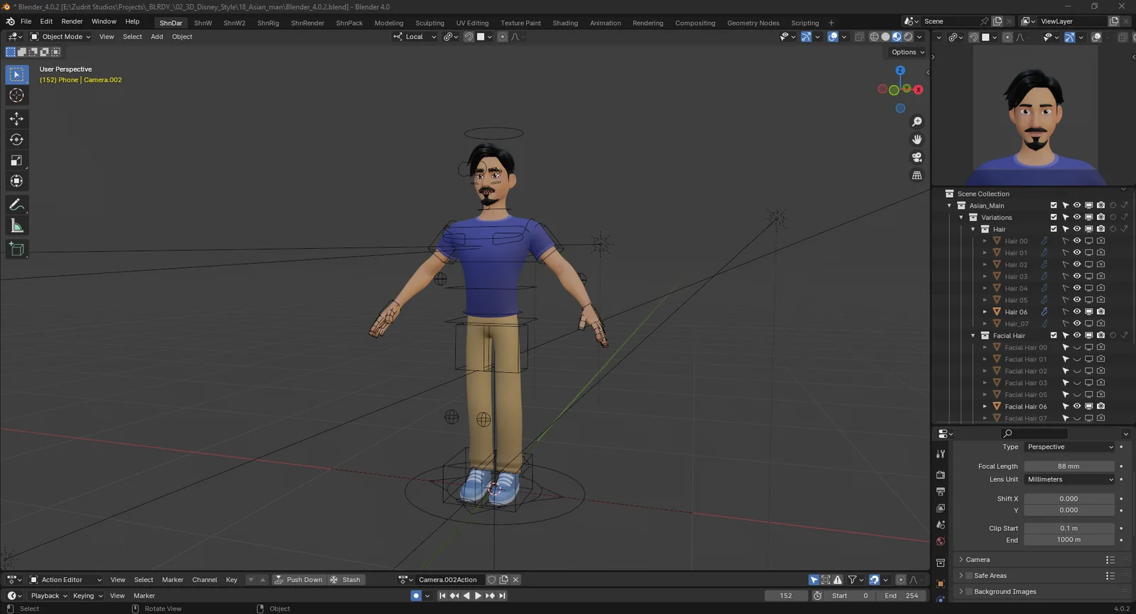 Customizable Man Cartoon Character screenshot 7