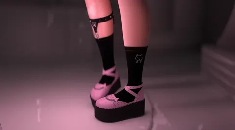 Cute Shoes - Blender 3d models