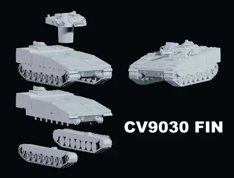 CV 9030FIN - Blender 3d models