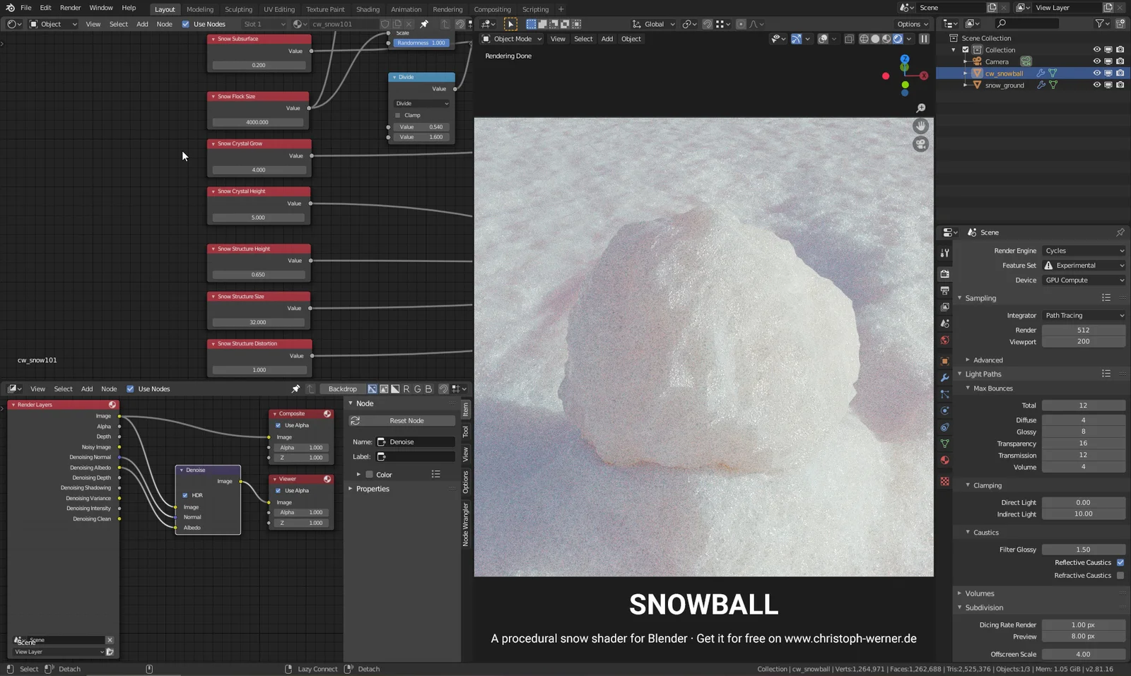CW Snowball screenshot 3