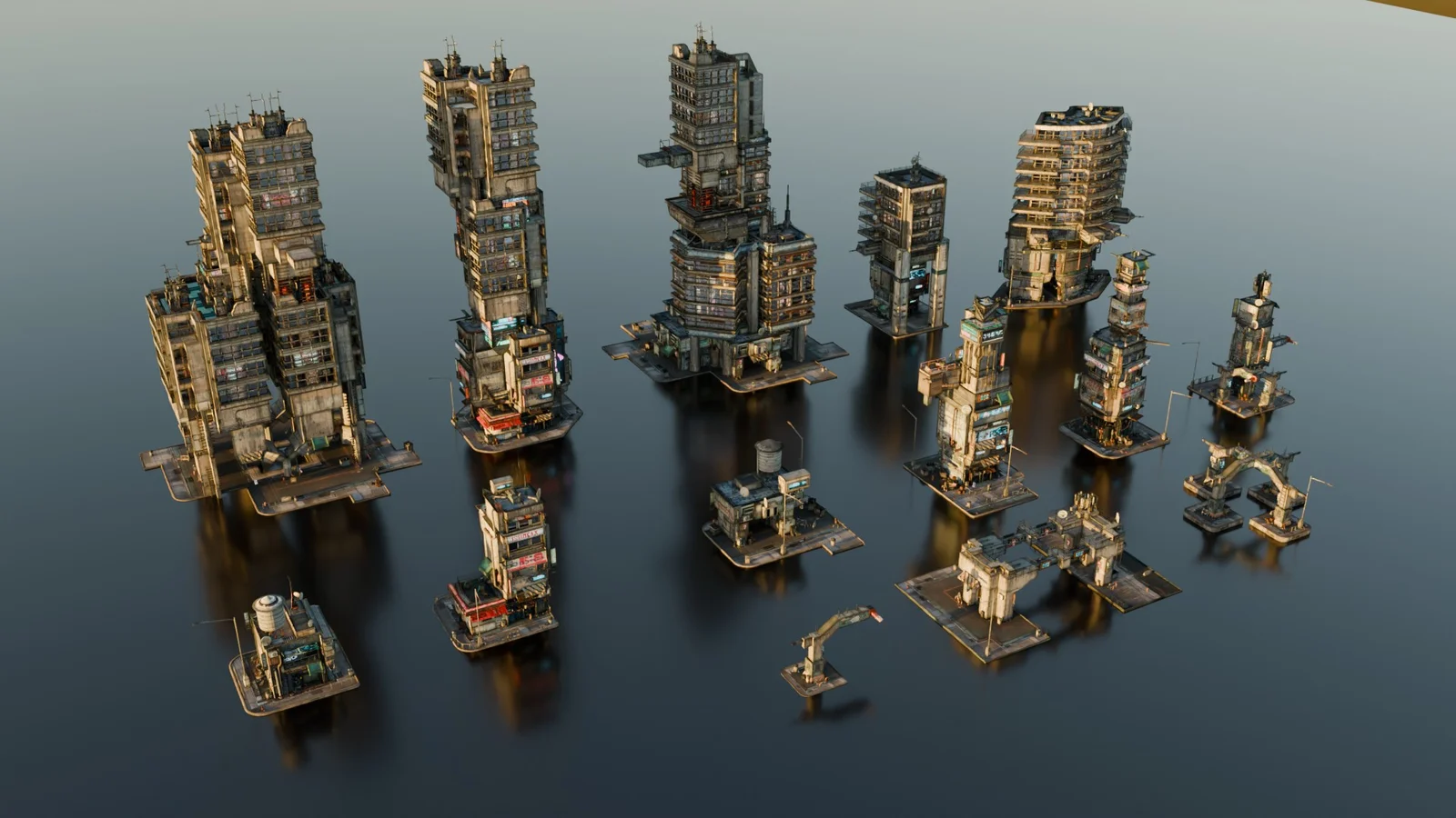 Cyber Ghetto 98 Buildings screenshot 5