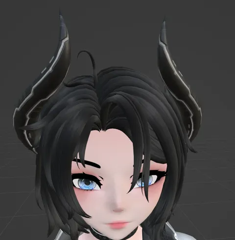 Cyber Horns - Blender 3d models