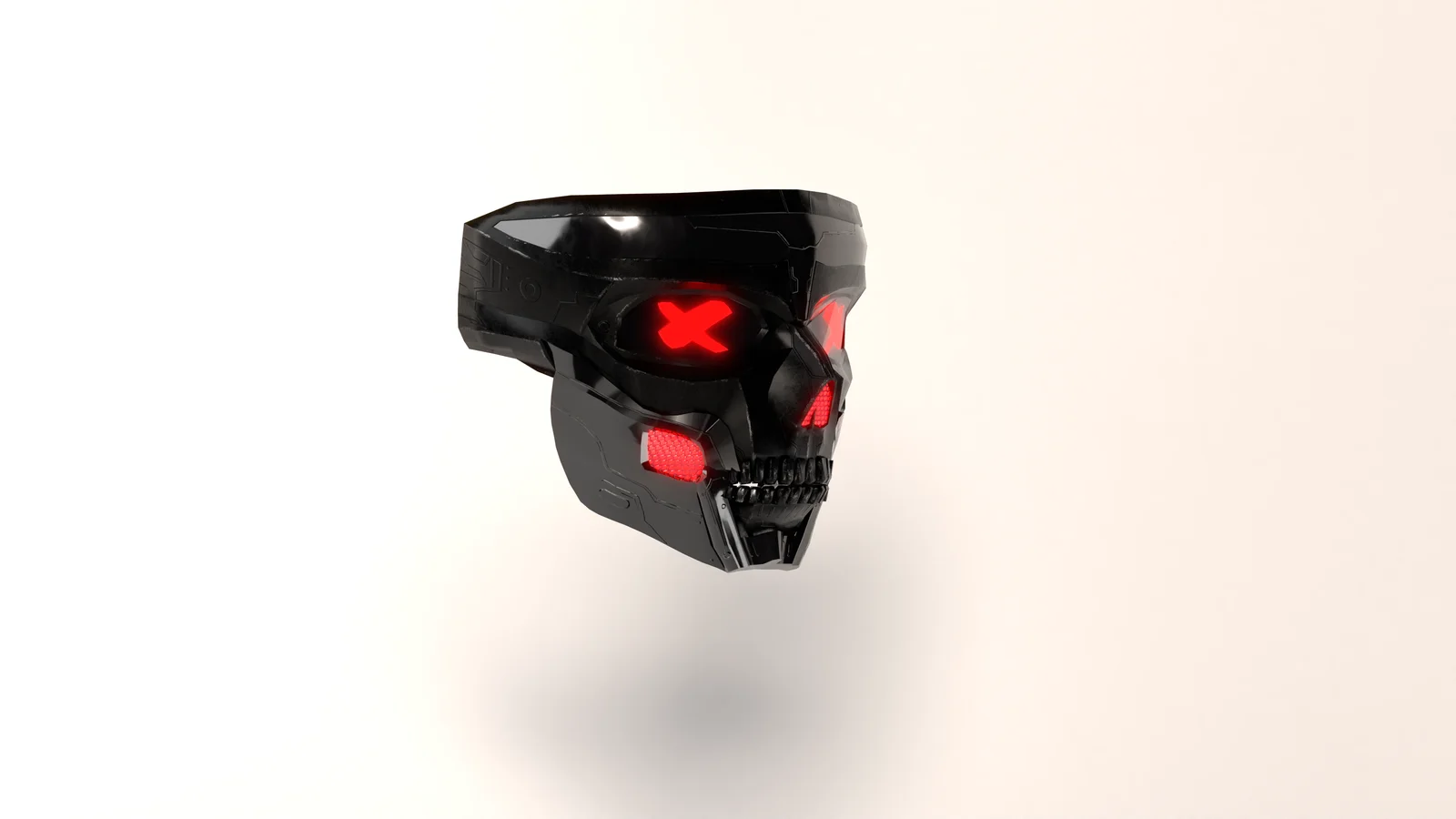 Cyber Skull Face Mask screenshot 2