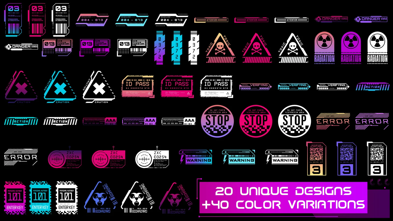 Cyberpunk Decals screenshot 2