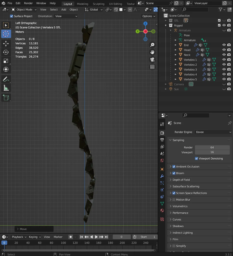 Sandevistan Rigged Model screenshot 6