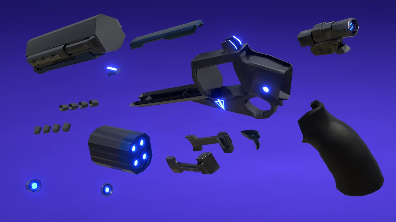 Cyberpunk Revolver screenshot 3