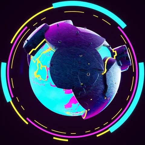 Cyberpunk Material - Blender shaders