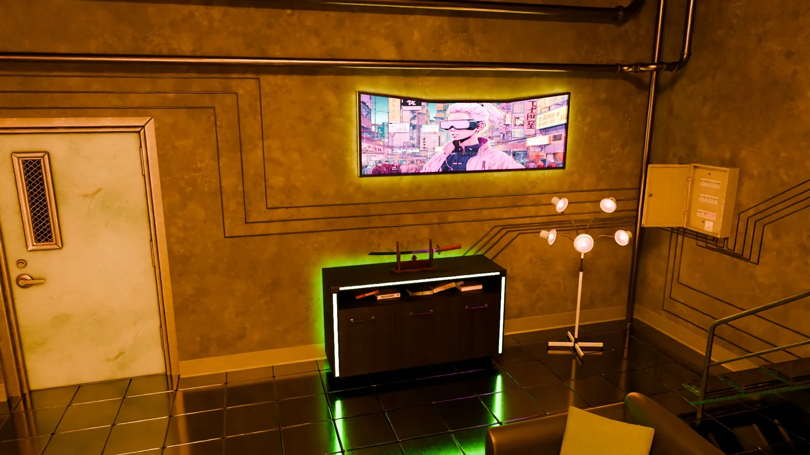 Cyberpunk Dining Room screenshot 5