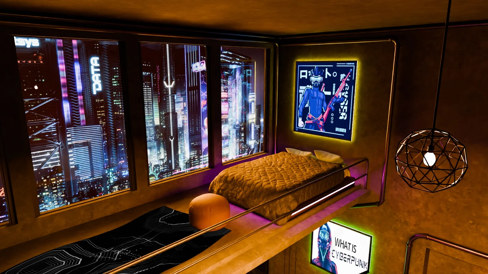 Cyberpunk Dining Room screenshot 7