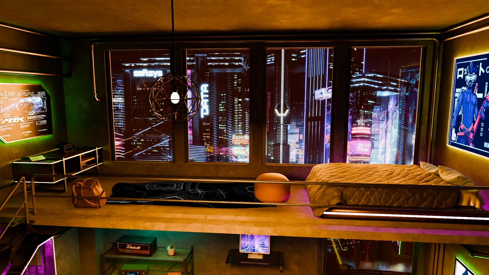 Cyberpunk Dining Room screenshot 8